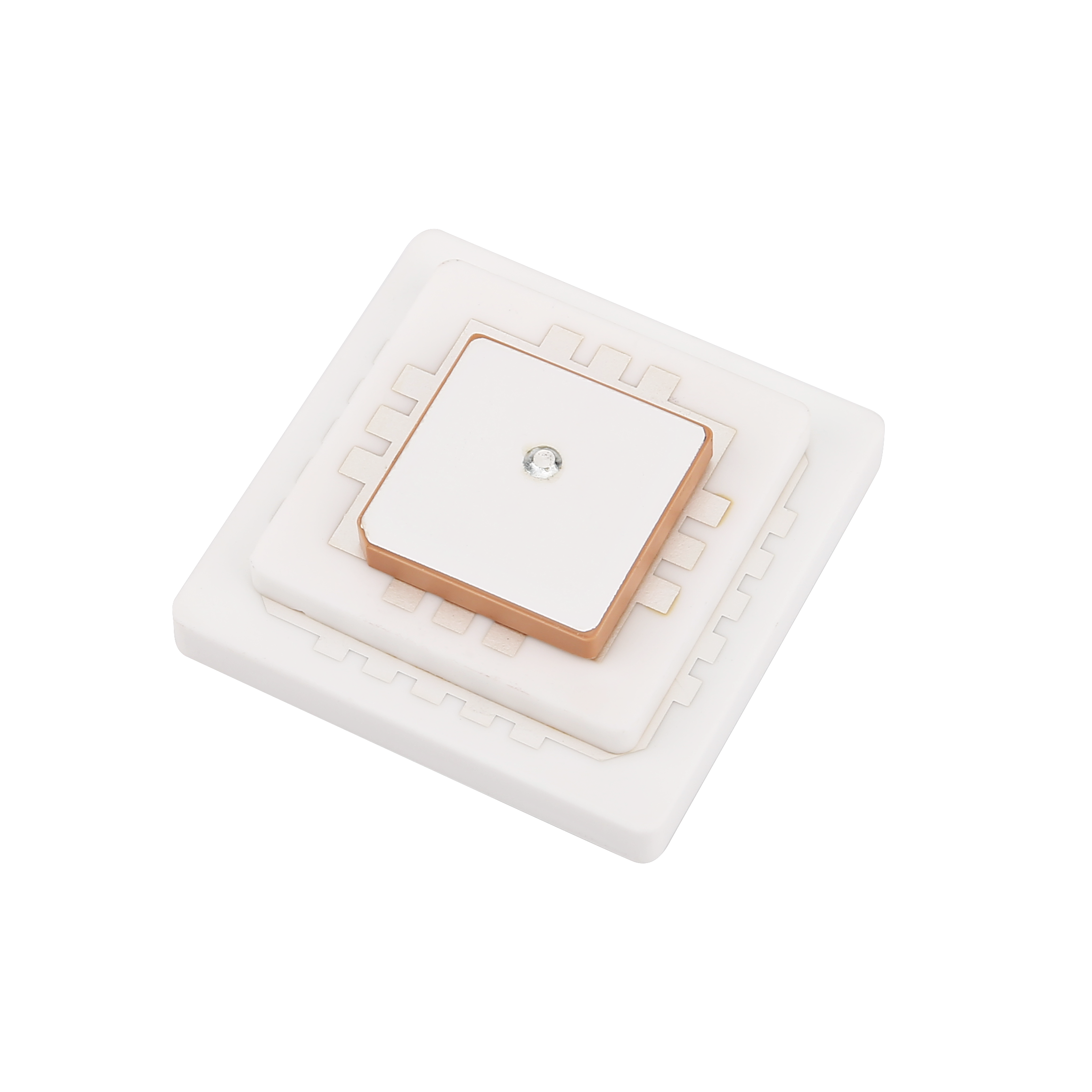 北斗一代收發二代接收疊層陶瓷天線